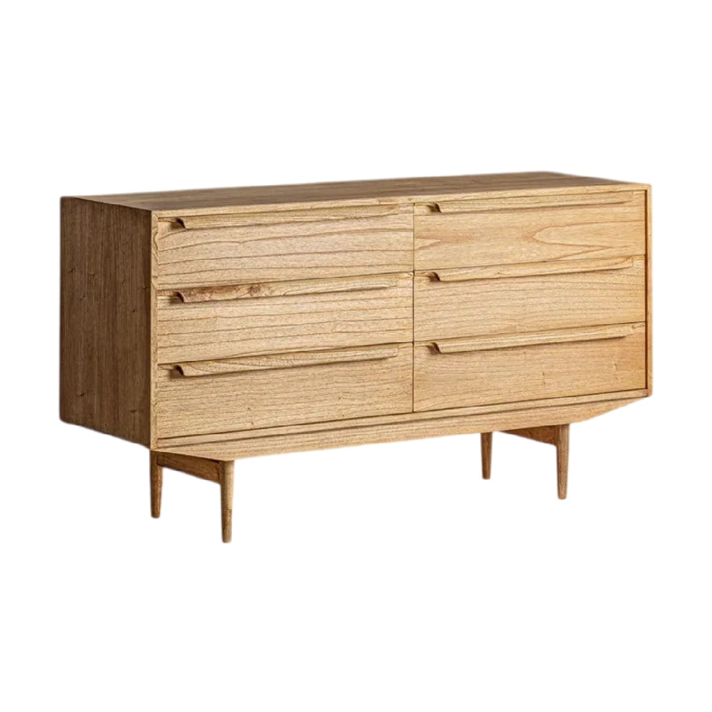 **Meuble de rangement en bois avec tiroirs - Design moderne et épuré**